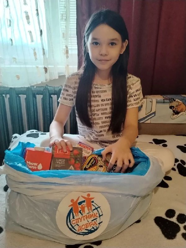 Благодаря Вам , мы смогли передать в семьи 54 продуктовых наборов.