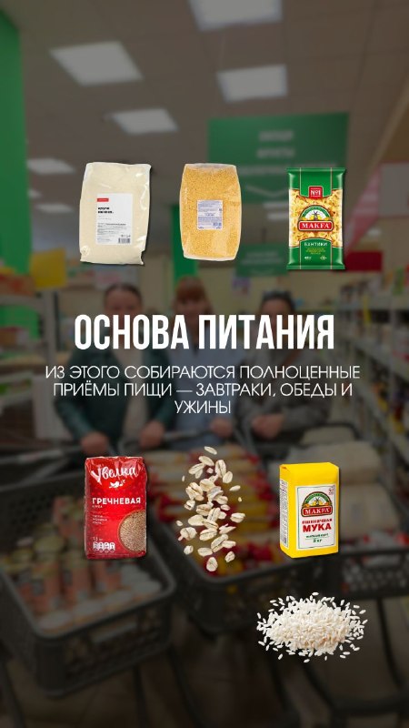 Каждый год продуктовые наборы наполняются новыми продуктами , в этом году будет 27 позиций.