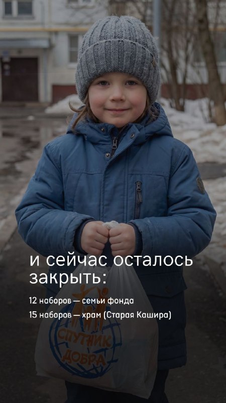 Каждый год мы стараемся обеспечить одиноких  пожилых прихожан храма, малоимущих семей с детьми, которые находятся на попечении фонда , продуктами питания на две недели в преддверии Светлого…